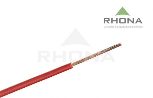 CABLE H05V-K ROJO 0,75MM2